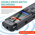 Rechargeable Voice recorder Easy-to-use High-capacity Compact Digital recorder 64GB Portable Audio recorder for Lectures. 