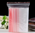 3 x 4 Inch zip Lock Tip Button Plastic Packet (100 pcs pack).