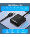 UGREEN Sata to USB 3.0 3.5-2.5 Inch SSD HDD III UASP Hard Drive Disk Adapter Cable Converter. 
