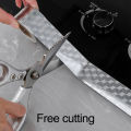 Kitchen Greaseproof Sticker S-Adhesive Kitchen Tin Foil Waterproof Oil-Proof Sticker. 