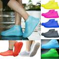 Waterproof Shoes Cover Rain, Waterproof Rain Boots Cover Anti Slip Washable Reusable for Family&Ladies & Men&Children. 
