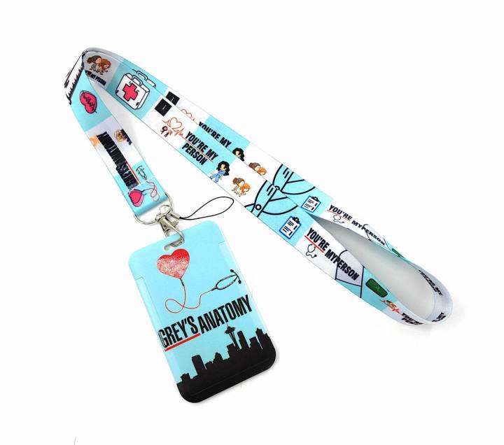 Greys%20Anatomy%20Doctor%20Grell%20Mobile%20Phone%20Rope%20Chest%20Card%20Sleeve%20Rope%20Halterneck%20Lanyard%20Foreign%20Trade%20Wholesale%20-%20Image%204