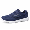 Middle-Aged and Elderly Walking Shoes Men's Shoes Morning Exercise Square Dance Sports Running Shoes Women's Safe Outer Wear Mesh Surface Shoes Pieces.