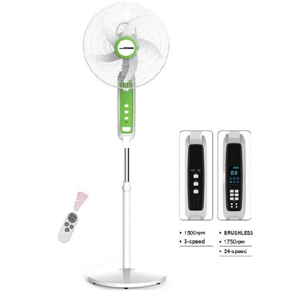 Defender | Kennedi (2436HRB) 16 inch AC/DC Full stand Remote Control Rechargeable fan