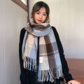 【Hot item】 Scarf men's winter Korean-style all-match warm long boys gift fashion young people all-match ins. 