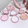 Gege bear Sheer Setting Powder Oil Control Long-Lasting Coverage Blend Dry Oil Skin Brightening Face Powder. 