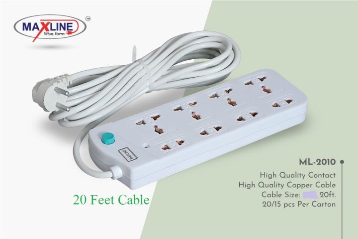 Multi%20Plug%20Maxline%20ML-2010%20Multiplug%208%20Port%20Extention%20Socket%2020%20Feet%20Cable%20-%20Multi%20Plug%20-%20Multi%20Plug%20-%20Image%203