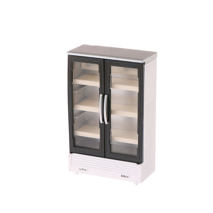 1/12%20Dollhouse%20Simulation%20Refrigerator%20Freezer%20Model%20Dollhouse%20Mini%20Furniture%20Accessories%20Dolls%20House%20Decoration%20Toys%20-%20Image%204