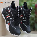 TRILEINO Professional Men's White Red Blue Basketball Shoes Basketball Sneakers Anti-skid High-top Couple Man Basketball Boots KEEMEEUYZO.