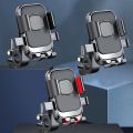 360° Rotatable Phone Holder for Motorcycle and ATV Scooter, Compatible with iPhone, Samsung 4" - 6.9", (Handlebar Version). 