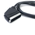 Scart to sart cable EU Scart cable for TV DVD STB 21-pin Scart male to male 1.5m AQJG. 