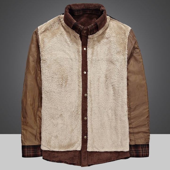 Winter%20Jacket%20Men%20Thicken%20Warm%20Fleece%20Shirts%20Coats%20100%25%20Cotton%20Plaid%20Flannel%20Jacket%20%20Clothes%20Size%20M-4XL%20-%20Image%206
