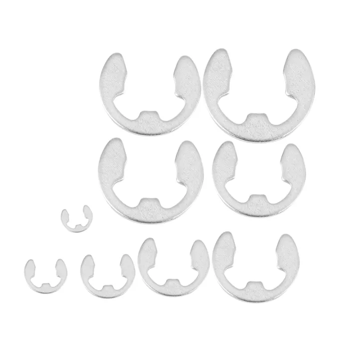 240PCS%20304%20Stainless%20Steel%20E%20Clip%20Washer%20Assortment%20Kits%20Circlip%20Retaining%20Ring%20for%20Shaft%20Fastener%20M1.5-M10%20-%20Image%203