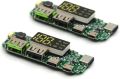Dual USB 5V 2.4A Mobile Power Bank Module 186 50 Lithium Battery Charger Board with Overcharge Overdischarge Short Circuit Protection DIY USB Power Bank Board. 