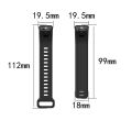 e Watch Band Bracelet Strap for HUAWEI Band2 Pro/ Band2/ ERS-B19/ERS-B29 Smartwatch Accessories Watch Strap Wriand Black.