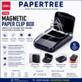 Deli E988 Magnetic Paper Clip Box. 