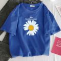 Korean Half Sleeved Cotton T Shirt For Women. 