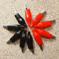 Alligator Clip 45mm Red Black 2-10 pcs bundel best quality.