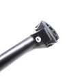 Aluminum Alloy Bike Seatpost 27.2  Lengthened Seat Posts Tube Extra Long Seat Post for MTB Mountain Road Bicycle (Black). 