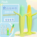 Amazon baby three-dimensional banana corn fruit teether baby silicone teether toy baby teether.