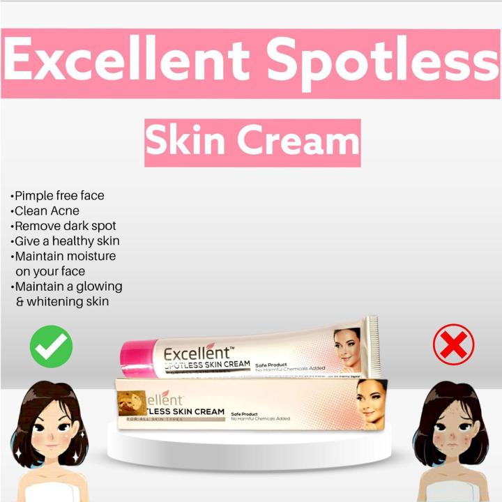 Excellent spotness cream for man and women