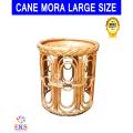 RATTAN MORA Premium Quality - Cane Handicrafts Large Size Best Strong Ring Mora, Any Age People Setting - Stool 1pcs.