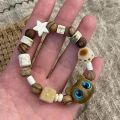 New Cute Little Black Cat Bracelet For Women Men Fashion Funny Cartoon Animal Beaded Bracelet Trendy Couple Friend Jewelry Gifts. 