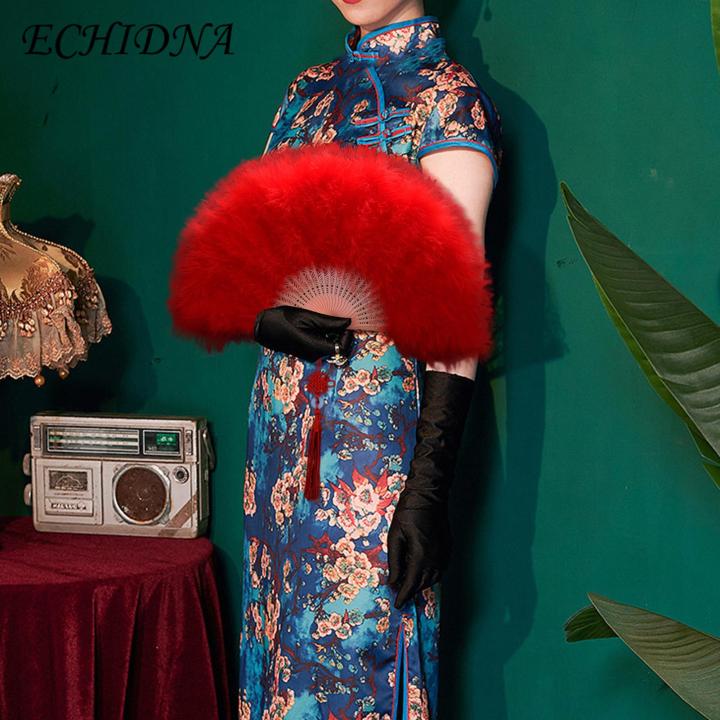 Folding%20Feather%20Fan%20Exquisite%20Champagne%20Fan%20with%20Tassels%20Elegant%20Handheld%20Feather%20Fan%20for%20Luxurious%20Events%20Photo%20Prop%20Fan%20-%20Image%205