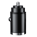 100W USB Mini Invisible Car Charger Suitable for /// Mobile Phones.