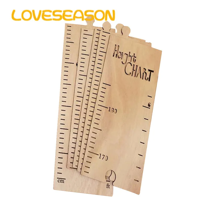 Children ight Trking Tool Wooden Kids Growth Chart Ruler for Boys Girls Nursery Room ight Measurement Wall Hang Decor Baby to Adult Scale for Bedroom Baby Growth Chart