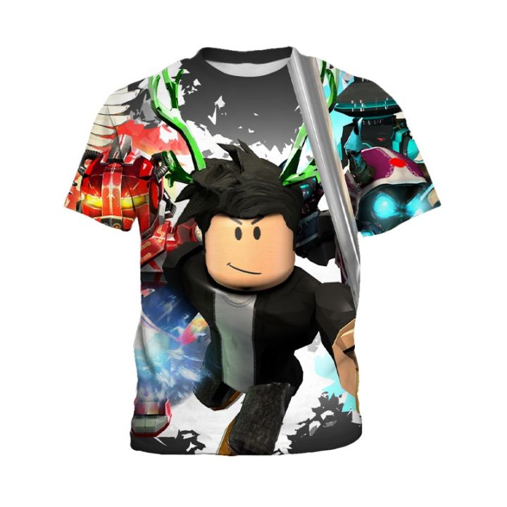 *3-13%20Years%20Old%20*110-160*%20Roblox%20Boys%20T-shirt%20Kids%20Game%203D%20T-shirt%20Clothes%20Cartoon%20Unisex%20Boys%20Girls%20Short%20Sleeve%20Round%20Neck%20Summer%20Shirt%20-%20Image%208