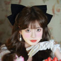 Oversized Barrette Bow Hair Clip Woman Velvet Headwear Hairpin Hair Accessories finpae.