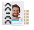 15Pcs Magnetic Nasal Glue Strips | Breathing Nasal Strip | Anti Snoring Nose Clip | Skin Safe Sleep | Nasal Dilator For Breathing | Snoring Stopper For Men | Breathing Starter Kit.