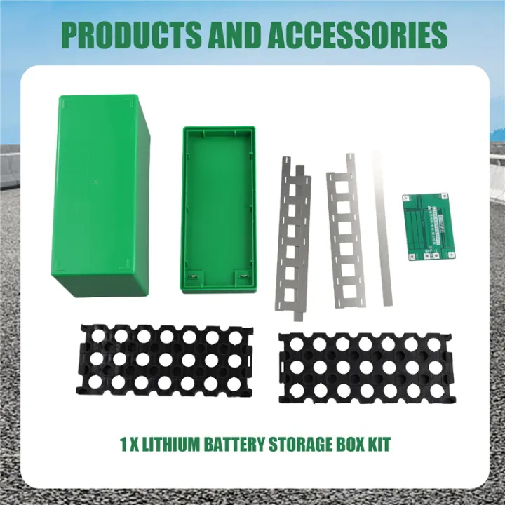 12V%20Lithium%20Battery%20Storage%20Box%2018650%20Battery%20DIY%20Packs%20Case%203S40A%20ABS%20Battery%20Shell%20Holder%20-%20Image%206