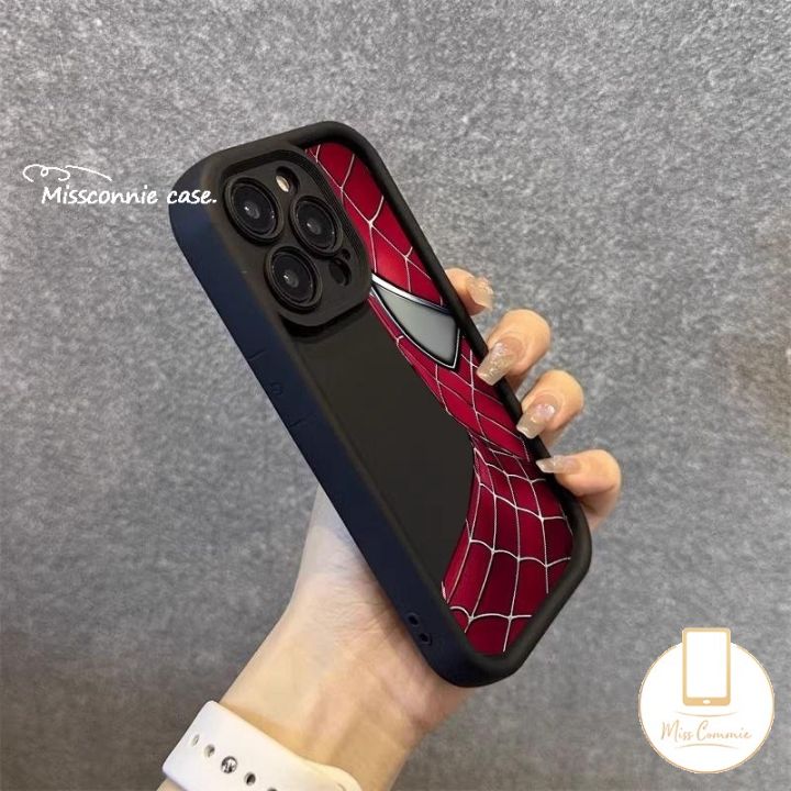 MissConnie%20Cool%20Cartoon%20Spider-Man%20Phone%20Cover%20Compatible%20For%20IPhone%20Air%2017%2016%2013%2011%2015%2014%2012%20Pro%20Max%207Plus%20X%20XR%207%206%2015%208%206S%20Plus%20XS%20MAX%20SE%202020%20Trend%20Brand%20Anime%20Marvel%20Angel%20Eyes%20Shockproof%20Soft%20Case%20-%20Image%206