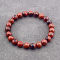 【Fast and Reliable Shipping】 Natural Stone Bracelet Man Natural Flower Green Gemstone Beads Jewelry for Women Bohemia Style Elastic Bangle Wholesale.