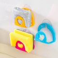 Kitchen Sink Dish Sponge Drain Storage Holder Rack, Robe Hooks Suction Cup ,Multi-functional Bathroom Shelf ,Towel Soap Dish Holder. 