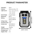 Warsun Portable Mini Keychain Light LED High Bright Flashlight Dual Light Source Camping Fishing Multi-function Tool Torch Lamp. 
