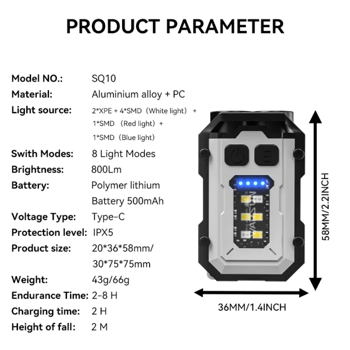 Warsun%20Portable%20Mini%20Keychain%20Light%20LED%20High%20Bright%20Flashlight%20Dual%20Light%20Source%20Camping%20Fishing%20Multi-function%20Tool%20Torch%20Lamp%20-%20Image%206