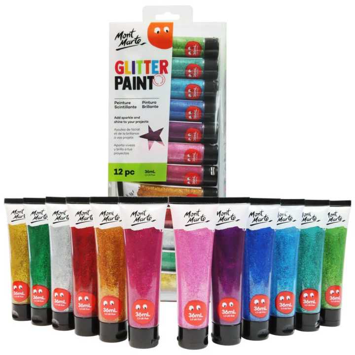 Mont%20Marte%20Glitter%20Paint%2012pc*36ml%20-%20Image%203