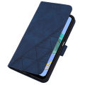 lthmy for Samsung Galaxy M14 5G case slim Embossed PU Leather Flip Stand Wallet Card Slots Cover. 