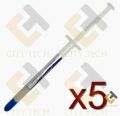 Thermal Grease Paste HY510 2gm Into Small Syringe For CPU Desktop Laptop Electronics Parts. 