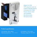 5X Coin Acceptor Coin Pusher JY133A CPU Arcade Coin Selector for Vending Machine Arcade Game Ticket Exchange. 