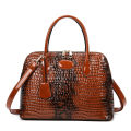 New handbag, crocodile pattern women's bag, high-value, high-quality, versatile, fashionable, shoulder bag, high-end light luxury crossbody bag women. 