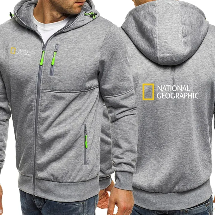 National%20Geographic%20Men's%20Hoodies%20Sweatshirts%20Survey%20Expedition%20Scholar%20Srtswear%20Coats%20Hiking%20%20Zip%20Cardigan%20Outerwear%20-%20Image%206
