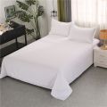 Washed Cotton Bed Sheet Single Piece Double Linen Skin-Friendly Brushed Twill Thickened Single Student Dormitory Multi-Specification Quilt Sheet.