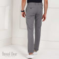 Slim-Fit Chino Gabardine Pants - Light Ash.