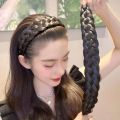 Wig Braided Headbands for Women Fishbone Wide Twist Hairbands Handmade Head Hoop Hair Bands Styling Headwear Accessories Gift. 