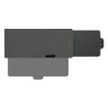 Car Sun Visor Polarized Sunshade Plate Clear Vision Anti-UV Rotatable Adjustable Sun Visor Blocker Driving Vehicle Shield-Black. 