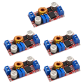 5Pcs 5A DC to DC CC CV Lithium Battery Charging Board Led Power Converter 5-32V to 0.8-30V Lithium Charger Module XL4015 Easy Install. 